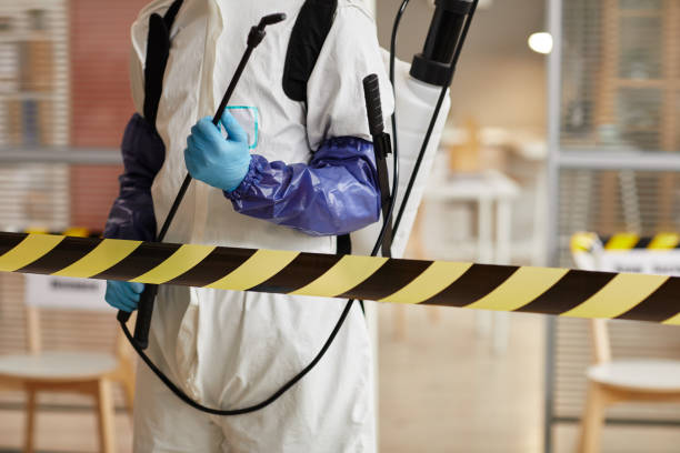 Professional Blood Cleanup technician working in Indian Hills, KY